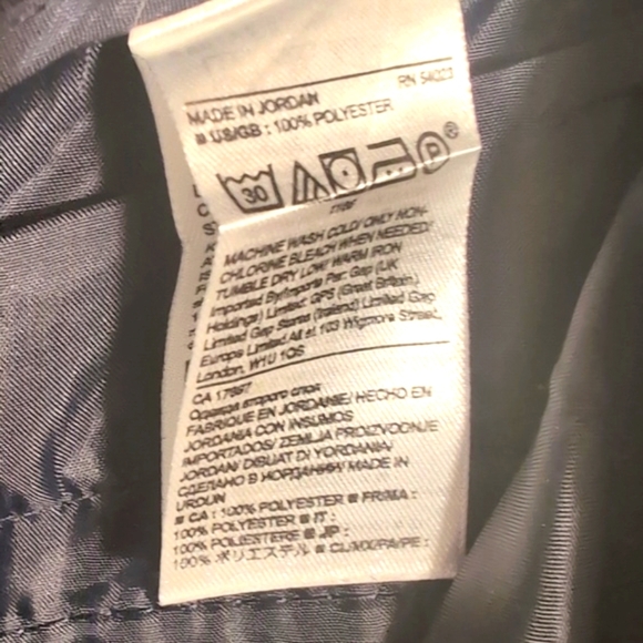 Banana Republic Avery Black with green trim Trousers Size 14Long - Picture 7 of 12